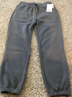 Brooklyn Cloth Gray Men's Fleece Jogger Sweatpants